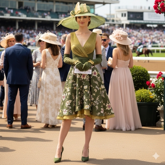 Beloved Millinery Kentucky Derby Collection Gorgeous Wide-Brim Hat main image 7